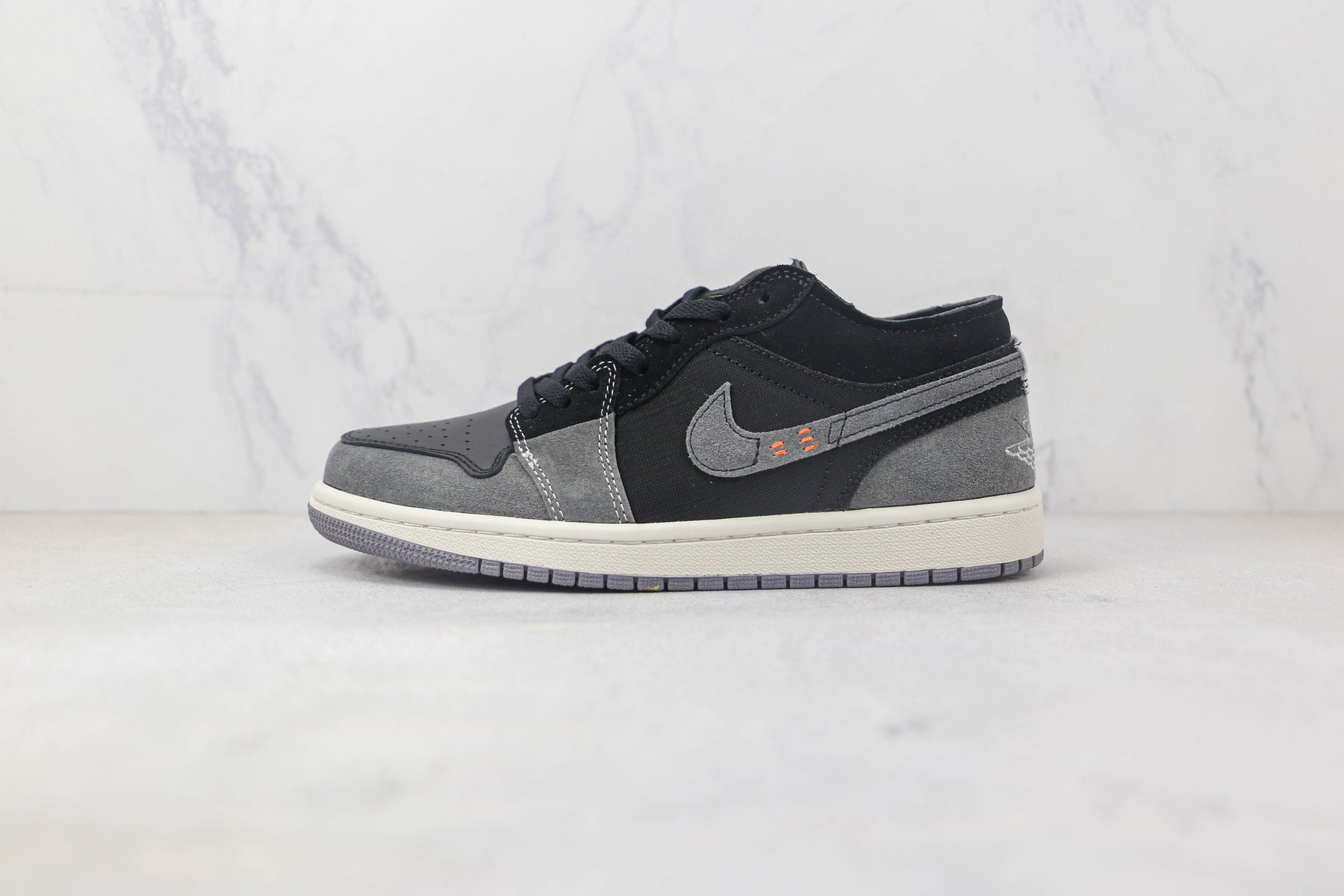 Jordan 1 Low Craft Inside Out Black