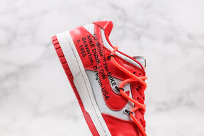 Nike Dunk Low Off White University Red