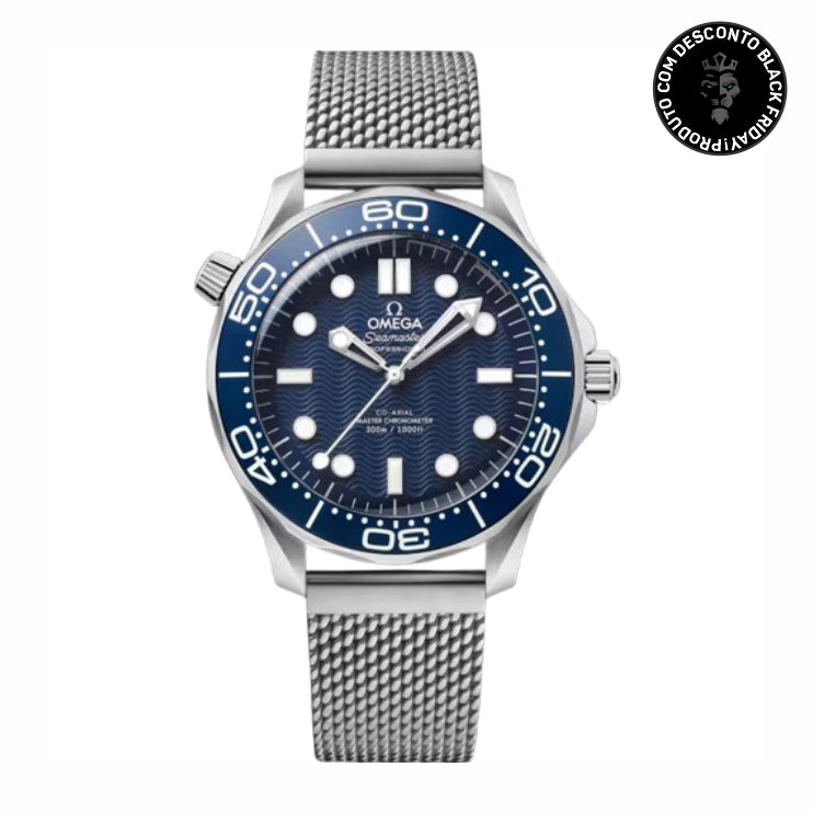 Relógio Seamaster Diver 300M 42mm James Bond 60th anniversary - Acompanha Caixa + Certificado - PROMO BLACK NOVEMBER