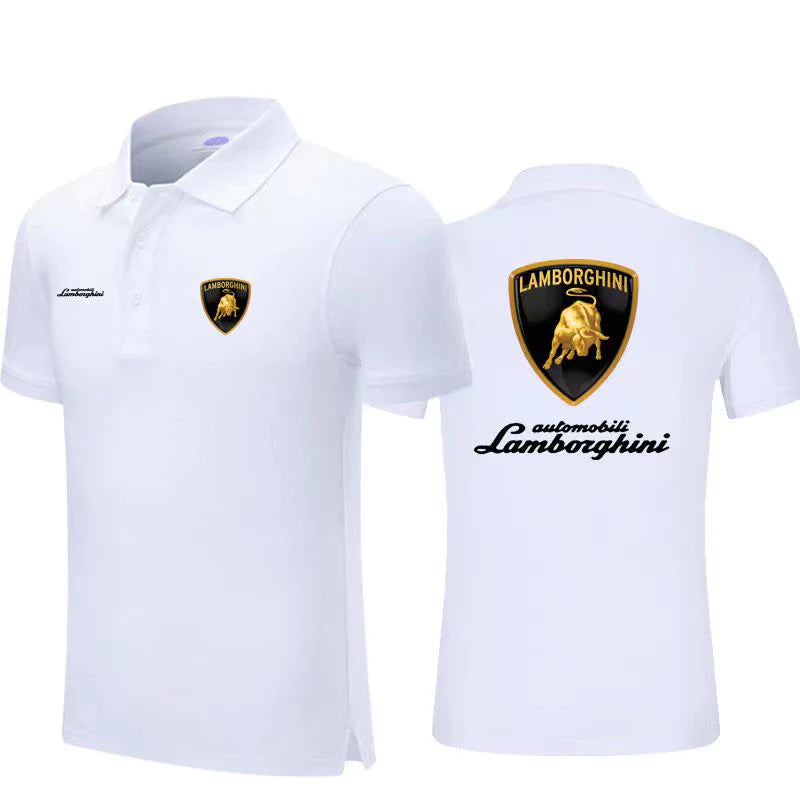 CAMISETA POLO MASCULINA LAMBO EDIÇÃO F1