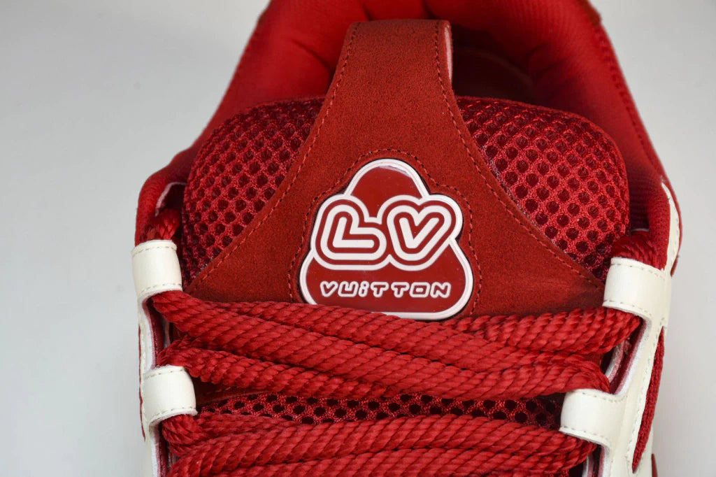 Tênis Louis Vuitton LV Skate Sneaker Red -  Com Caixa da LV